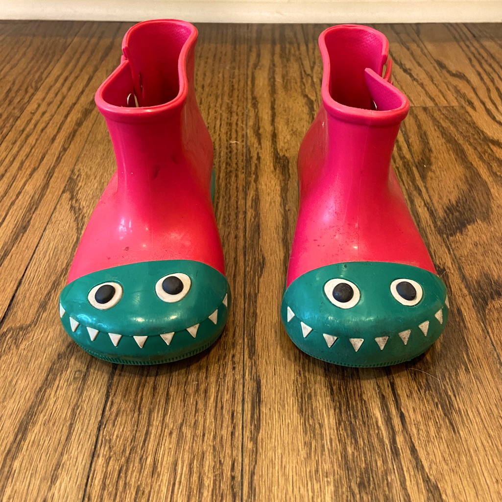 Mini Melissa Monster Rain Boots